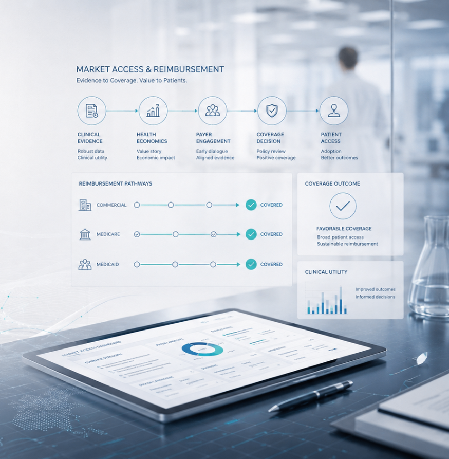 Market access and reimbursement strategy for diagnostics